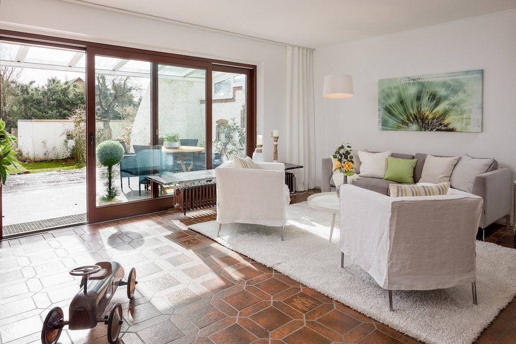 Wohnzimmer nachher - mit einem Wohngesicht Home Staging