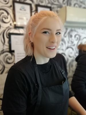 Senior stylist Cammy