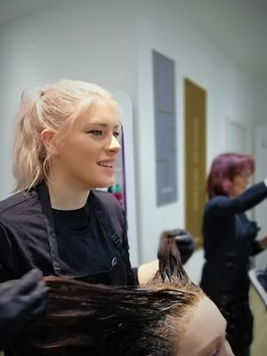 Senior stylist Cammy