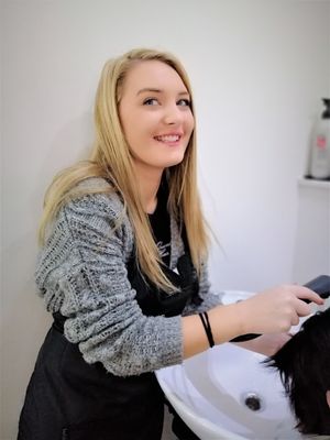 Senior stylist Leah