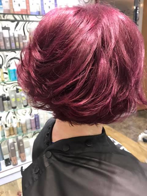 cherry red hair colour