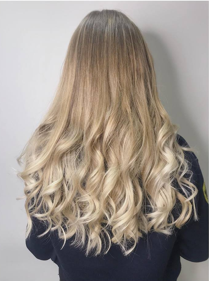 blonde balayage