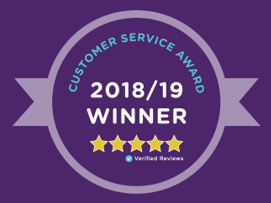 customer service winner certificate