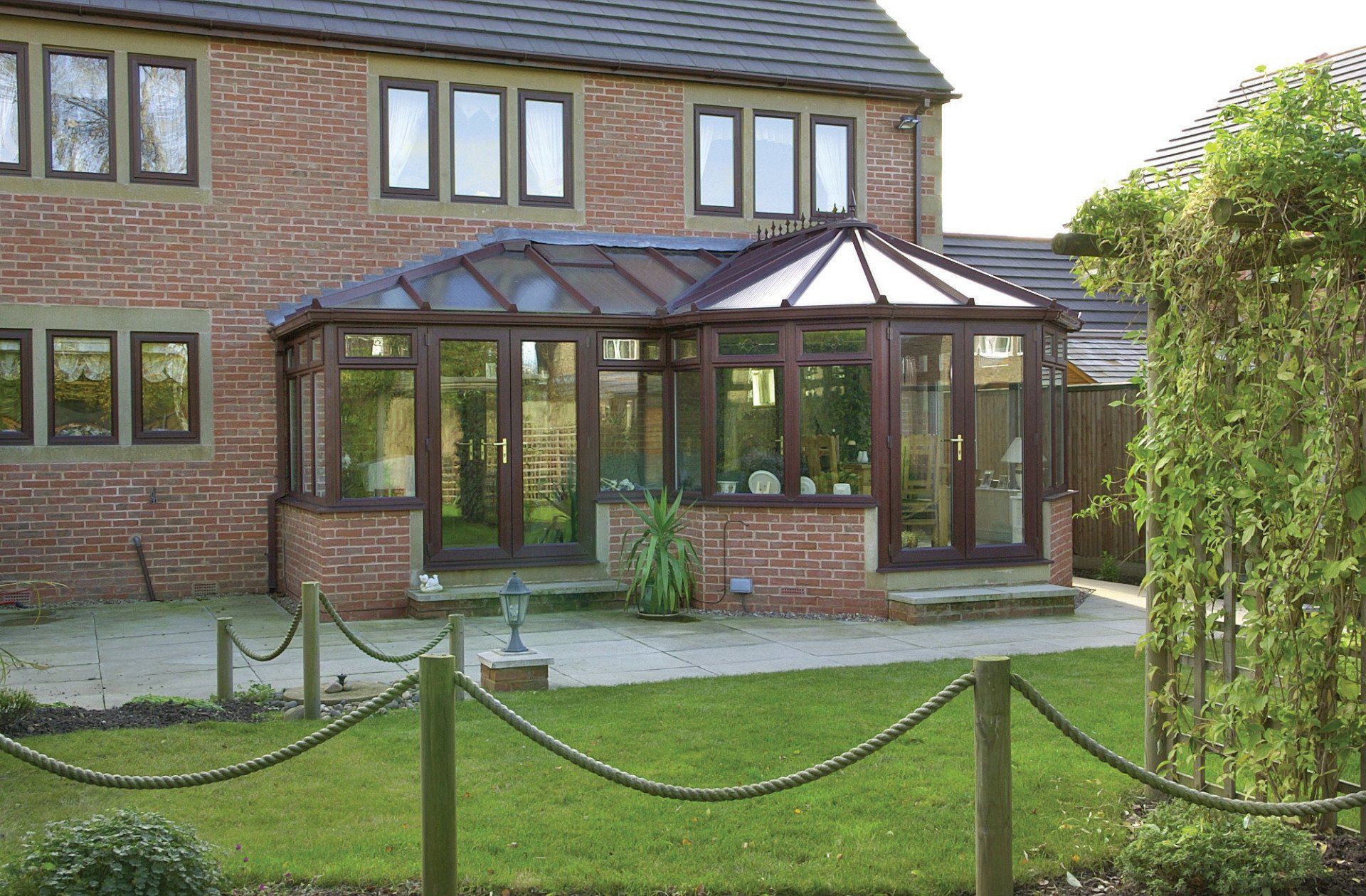 P-Shape Conservatory