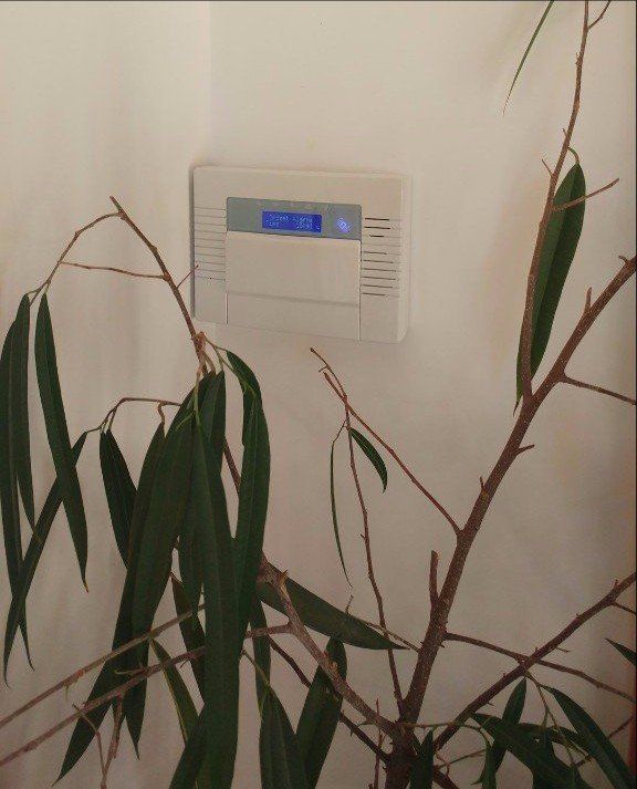 intruder alarm keypad
