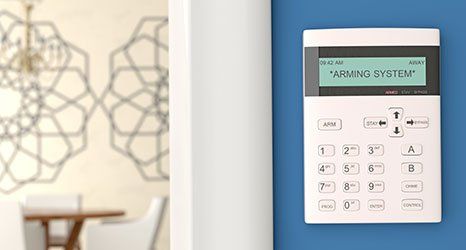 alarm keypad