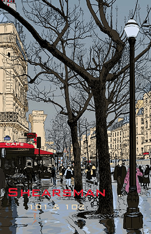 Cover of Shearsman magazine issue 101 and 102