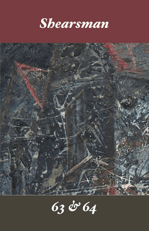 Cover of Shearsman magazine issue 63 and 64