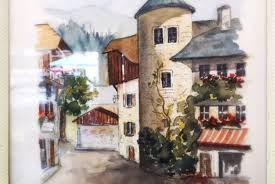 WATERCOLORS AT GROS TILLEUL