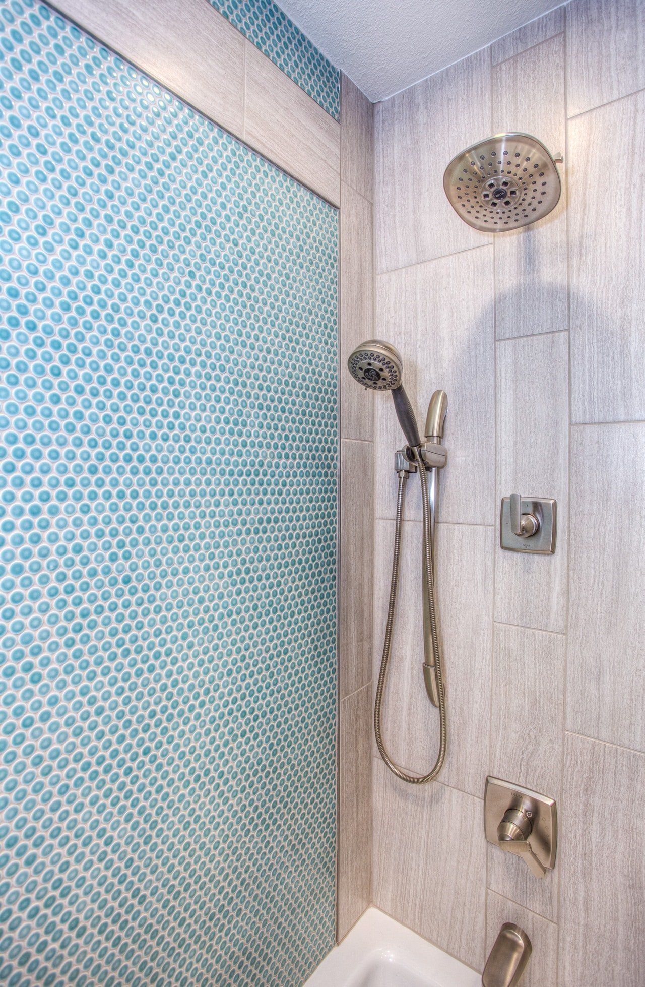 Beautiful tile shower remodel