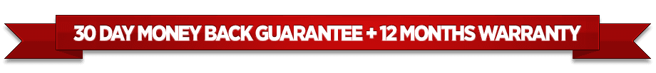 30 day money back guarantee