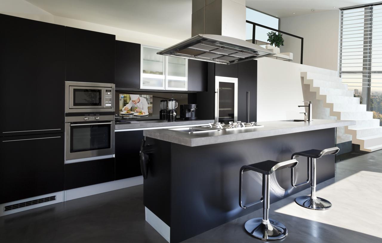 miroir tv réalisation raymura cuisine
