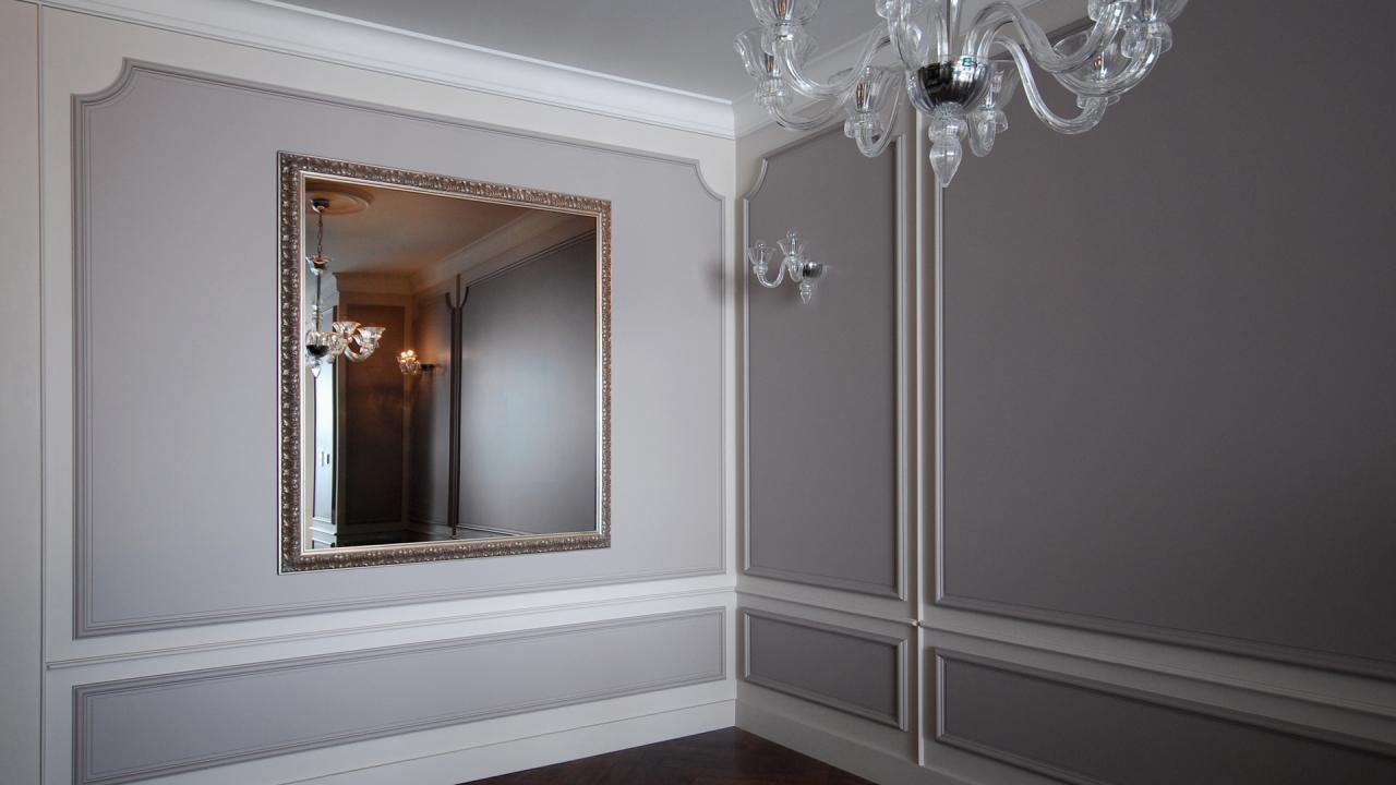 miroir tv réalisation raymura couloir
