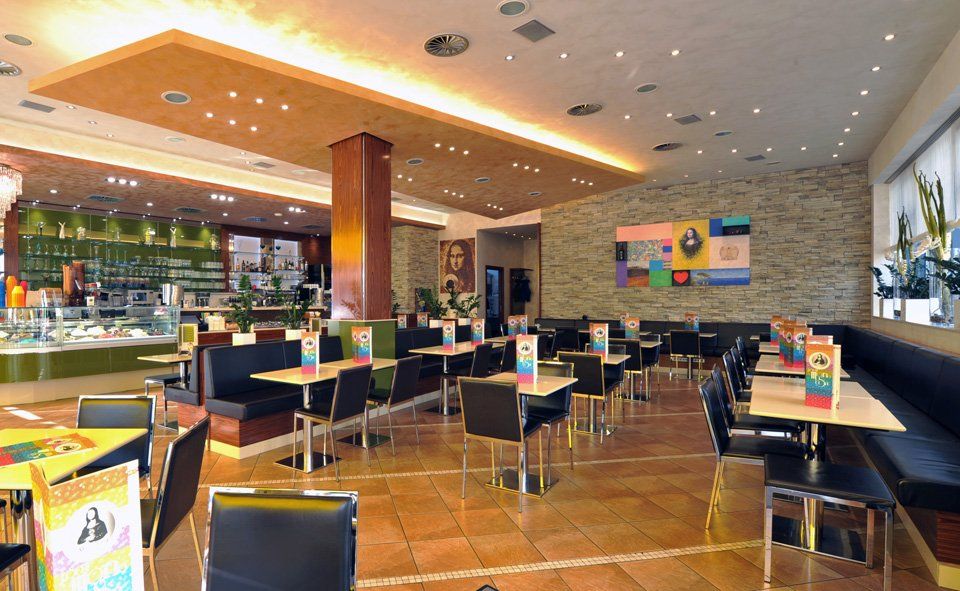 Gesamtansicht der Bar