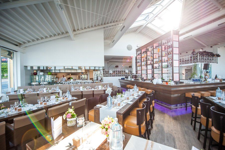 Innenausstattung des Restaurants Adaccio Ransbach
