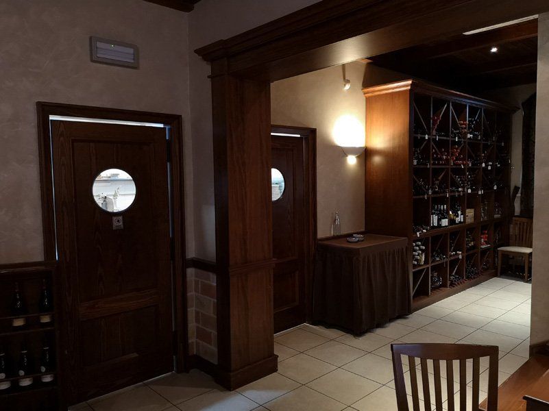Innenbereich des Restaurants Fabbrica dei sapori
