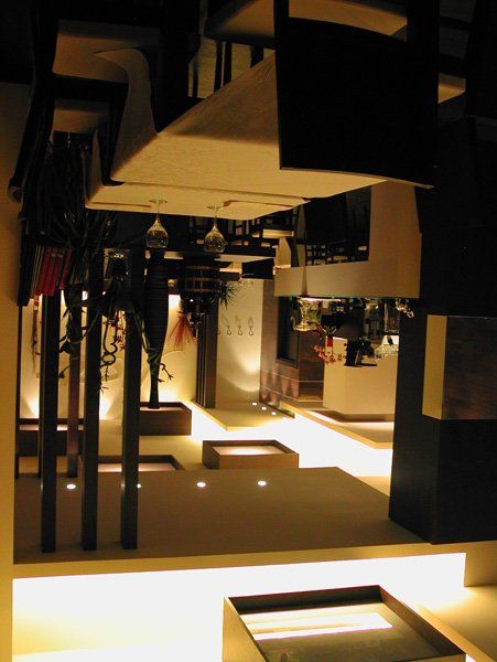 Design-Elemente im Moretto cafe
