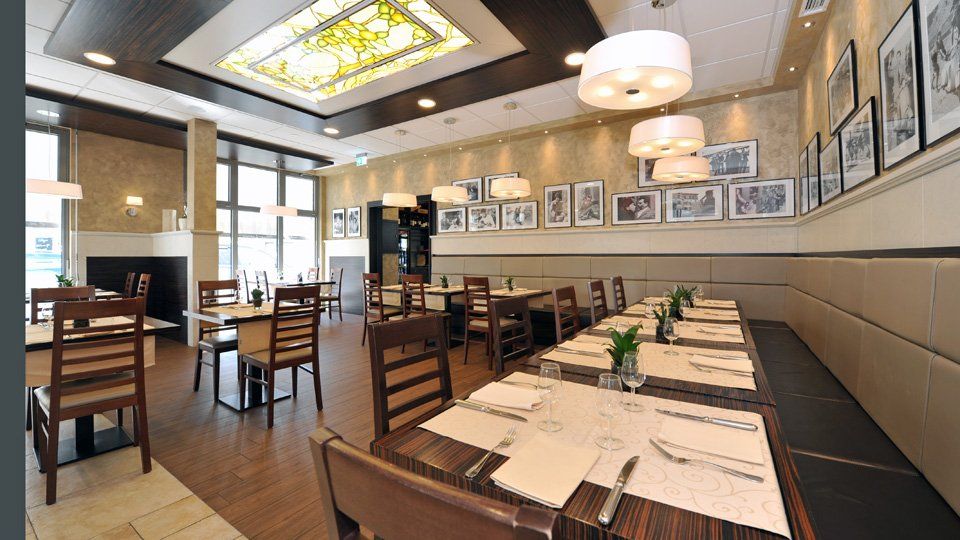 Tavoli del Ristorante Piazza Grande