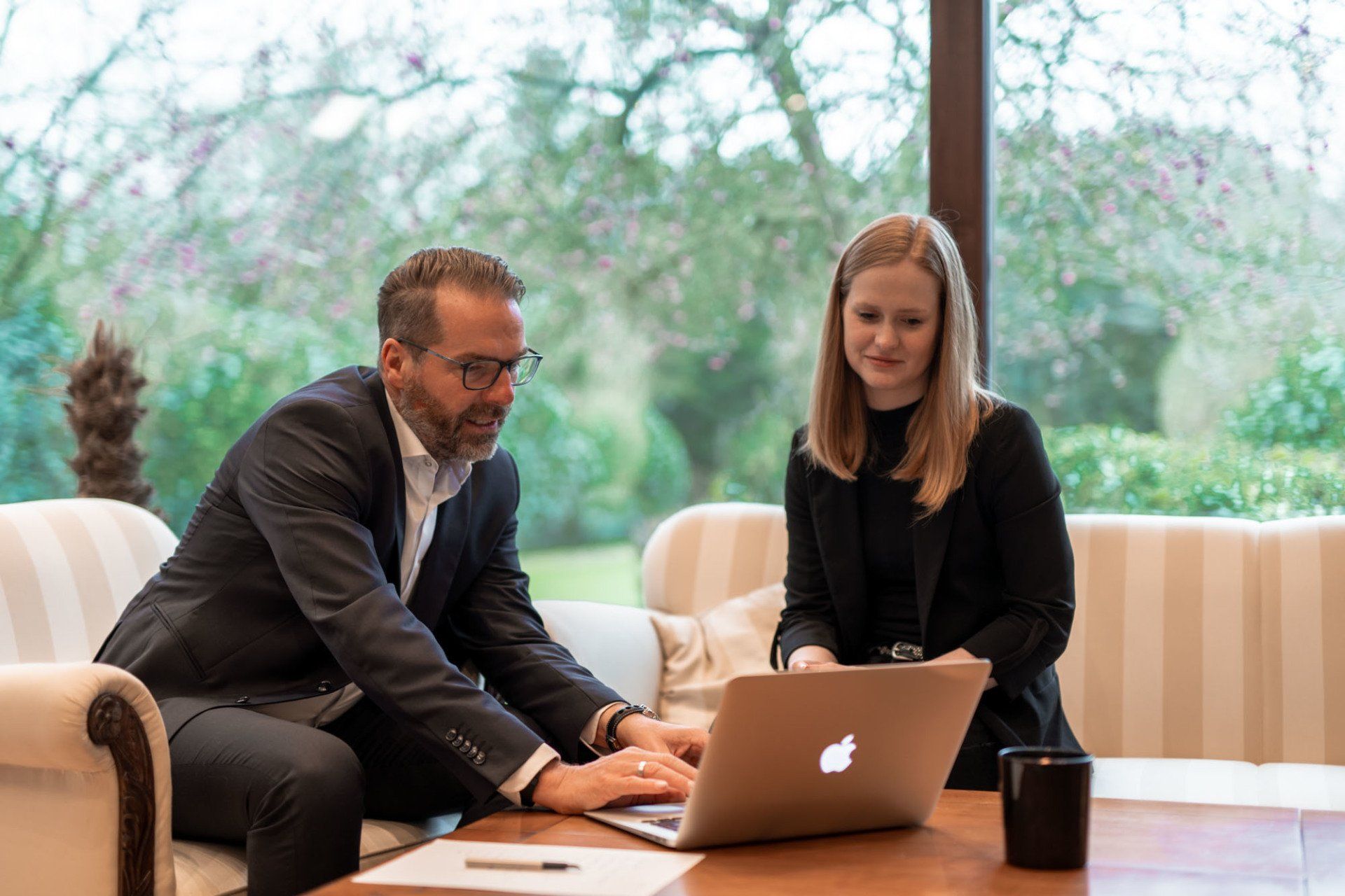Besprechung zwischen Andreas Schmitz und Privatperson