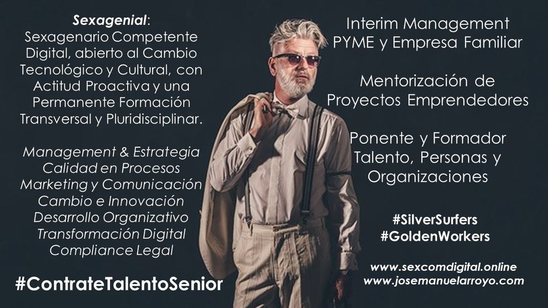 Ir a Talento Sénior y Transformación Digital | Working Dead R2H2 Talento Senior. Interim Manager. Directivo Senior