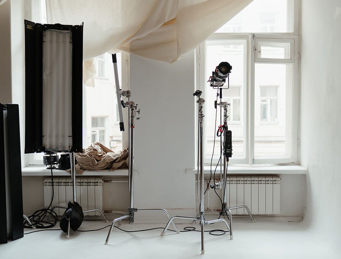 image of wide shot of photography studio image of wide shot of photography studio