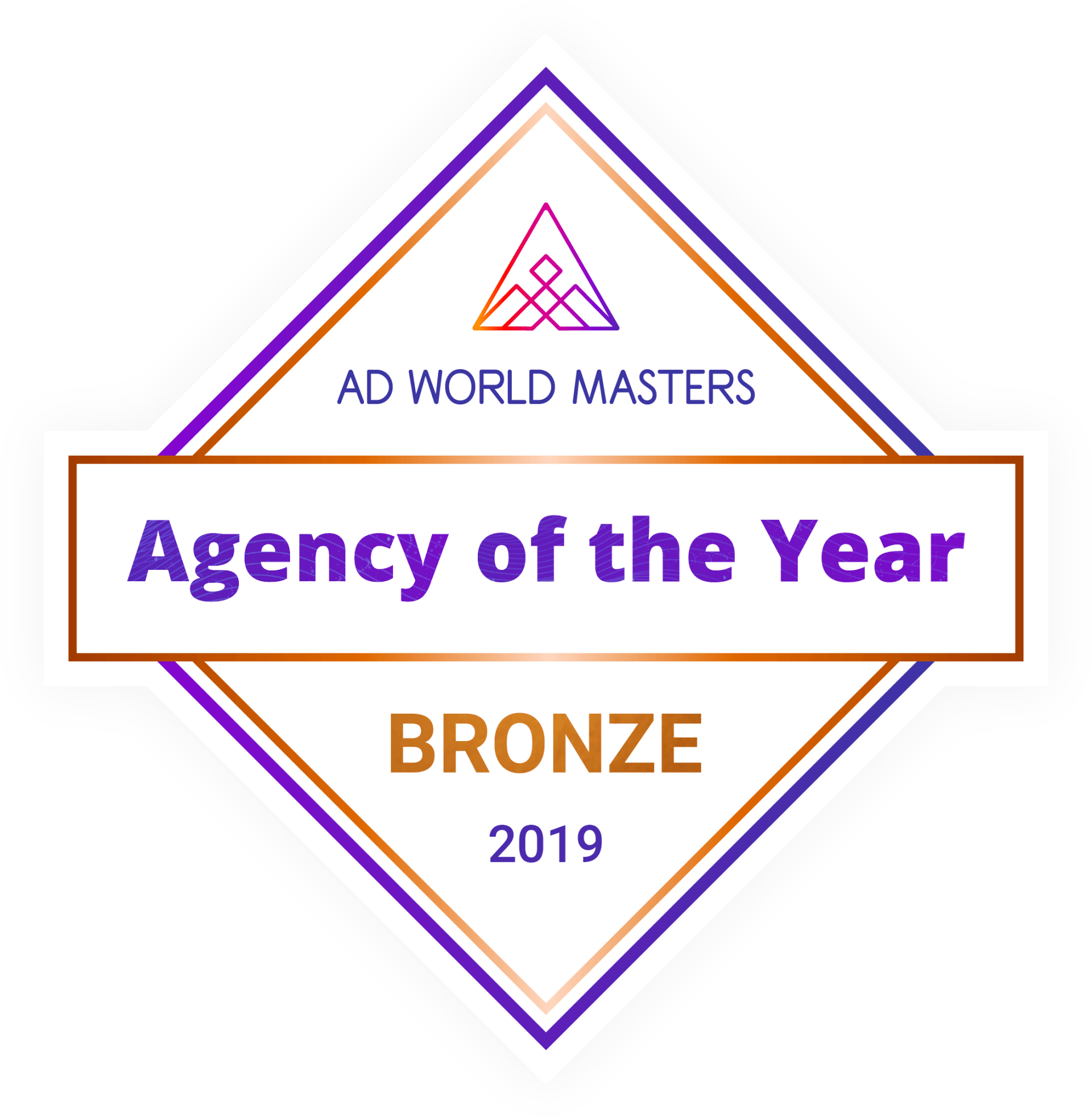 Ad world masters agency of the year bronze 2019