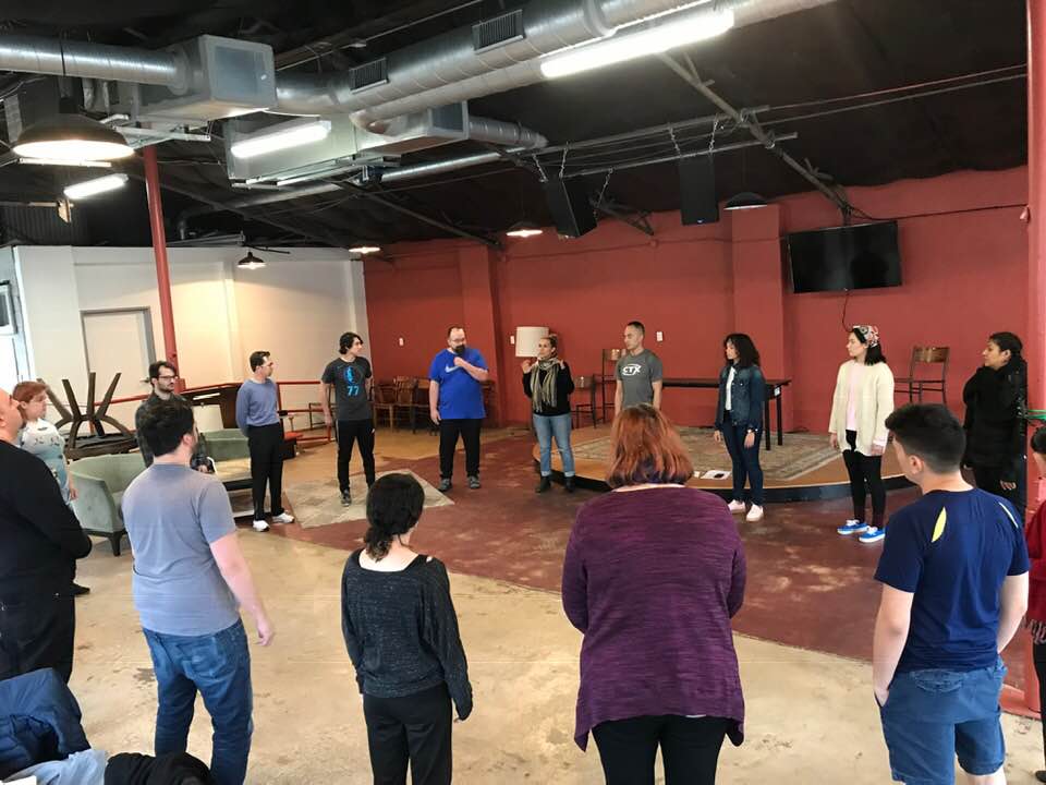 People Formed Into A Circle – Dallas, TX – Artstillery