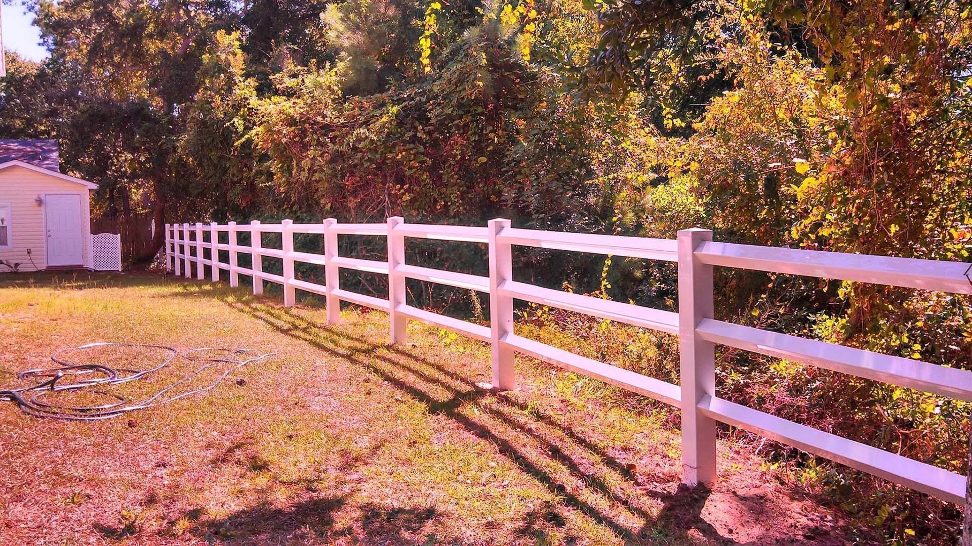 Ranch Rail Fence — Wilmington,  NC — J & J Fence