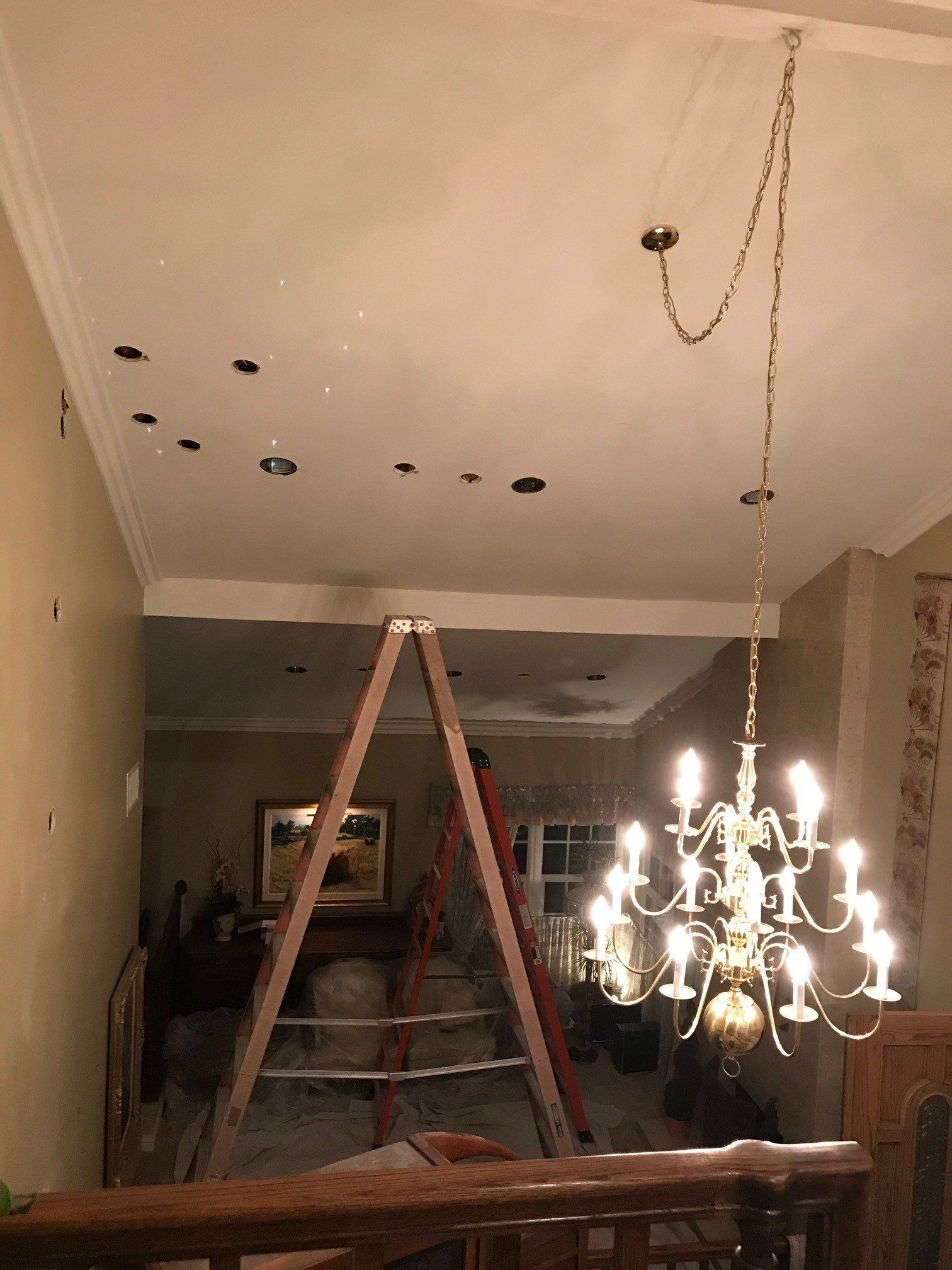Chandelier Installation — Riverside, CA — Volt Tech Electric