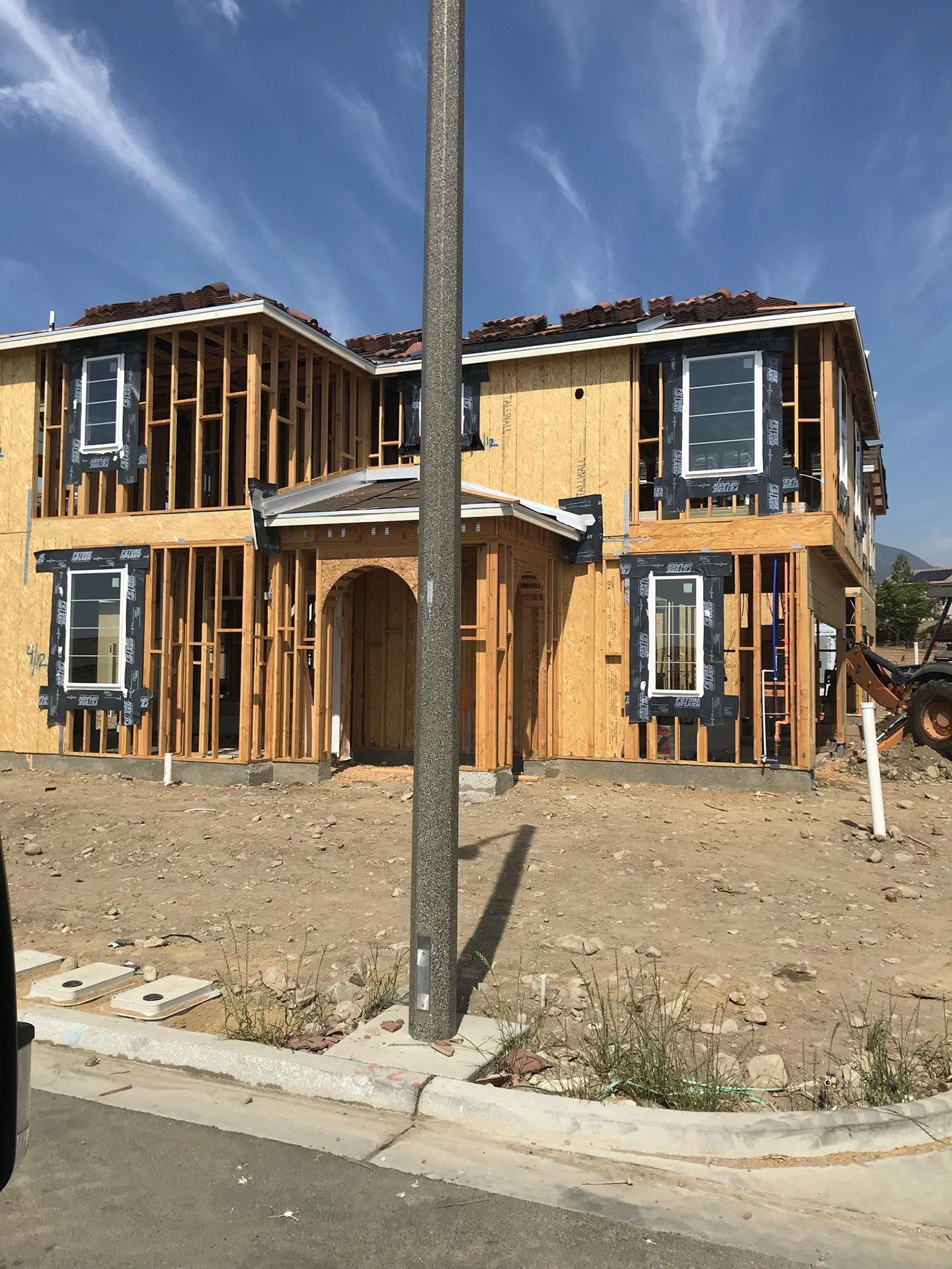 Electrical Wiring Installation in a New House — Riverside, CA — Volt Tech Electric
