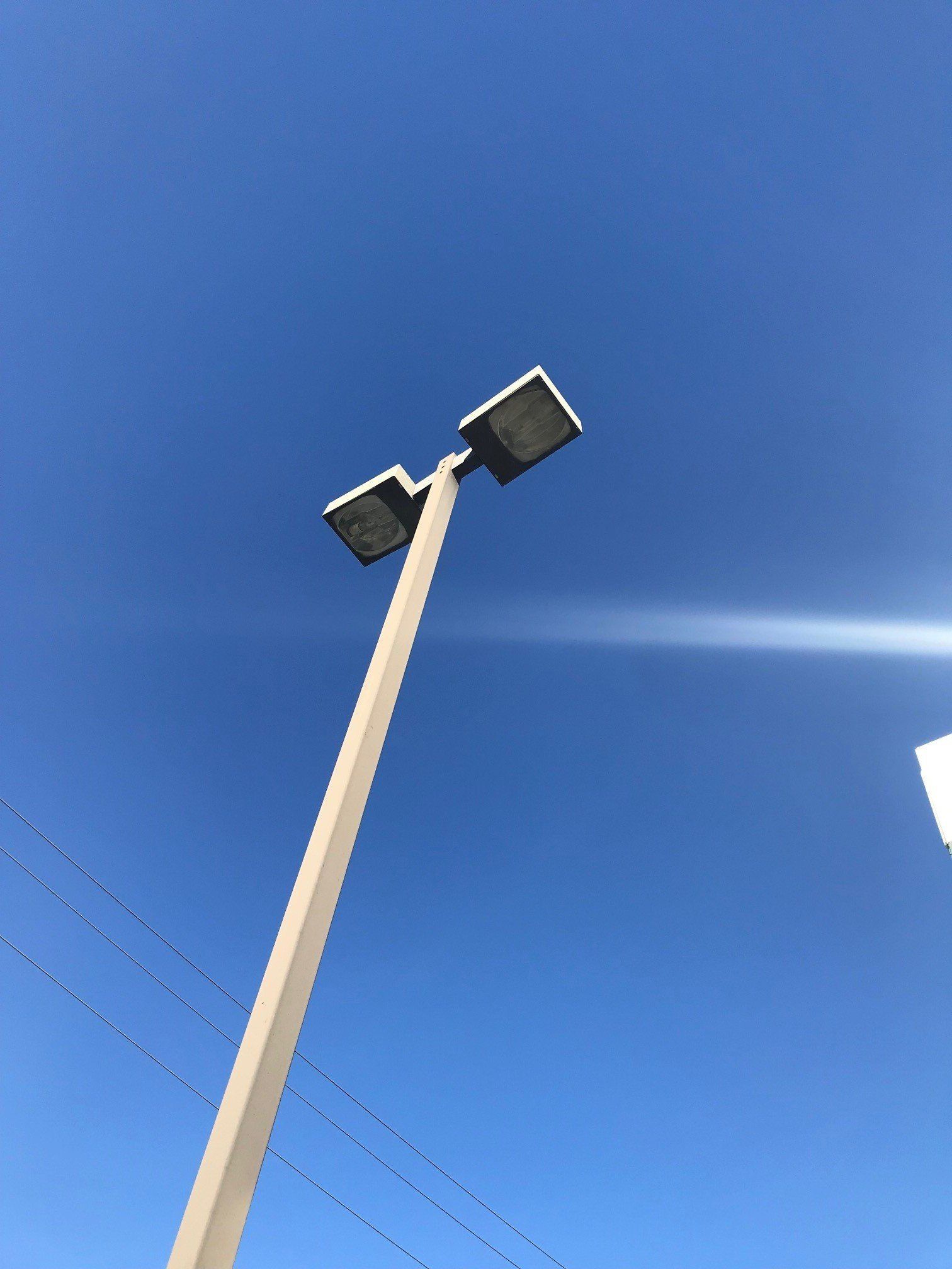 White Light Post — Riverside, CA — Volt Tech Electric
