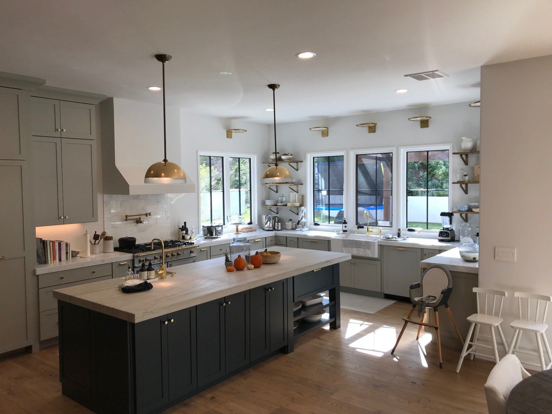 Elegant Kitchen with Fancy Lights — Riverside, CA — Volt Tech Electric