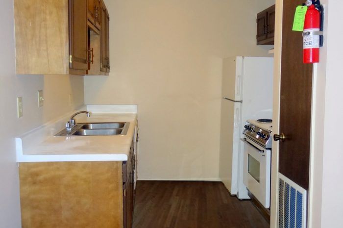 Kitchen in Heritage Apartments