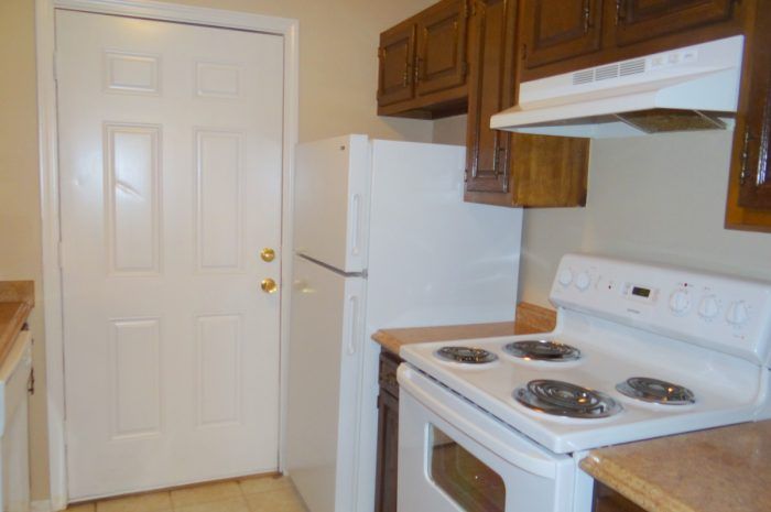 Kitchen in Heritage Apartments