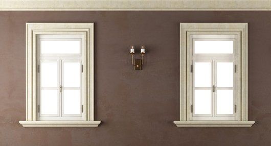 Double glazed windows