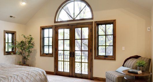 Folding doors and porch doors