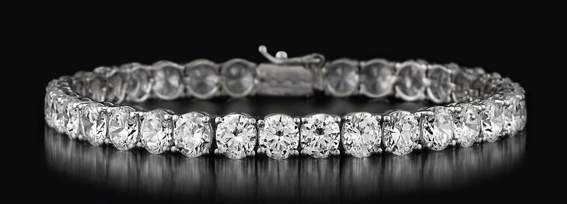 bracciale con diamanti
