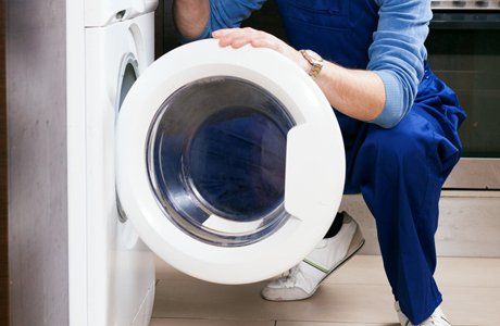 Front door washing machine
