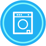 Washing machine icon