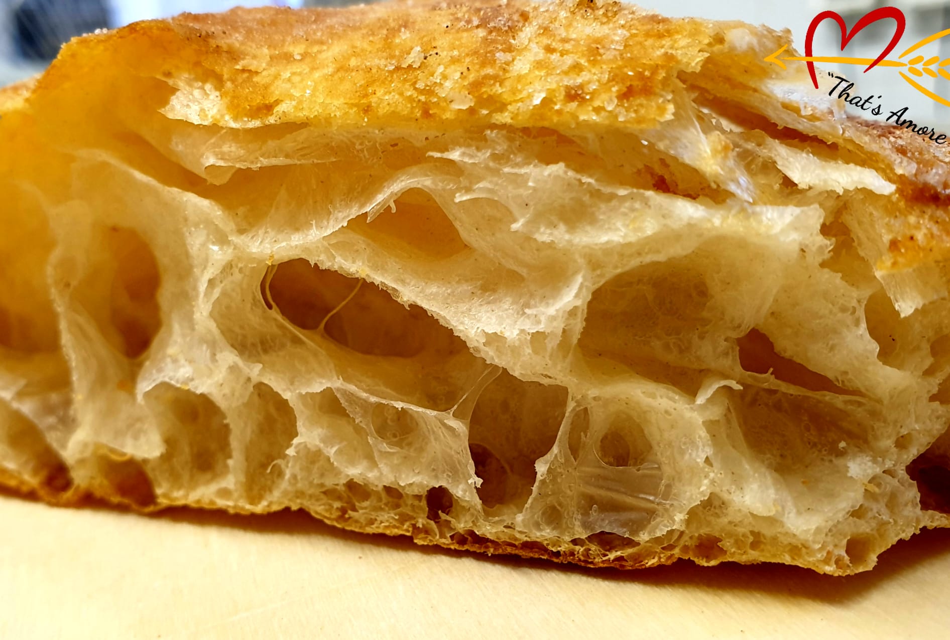 dettaglio impasto focaccia pugliese