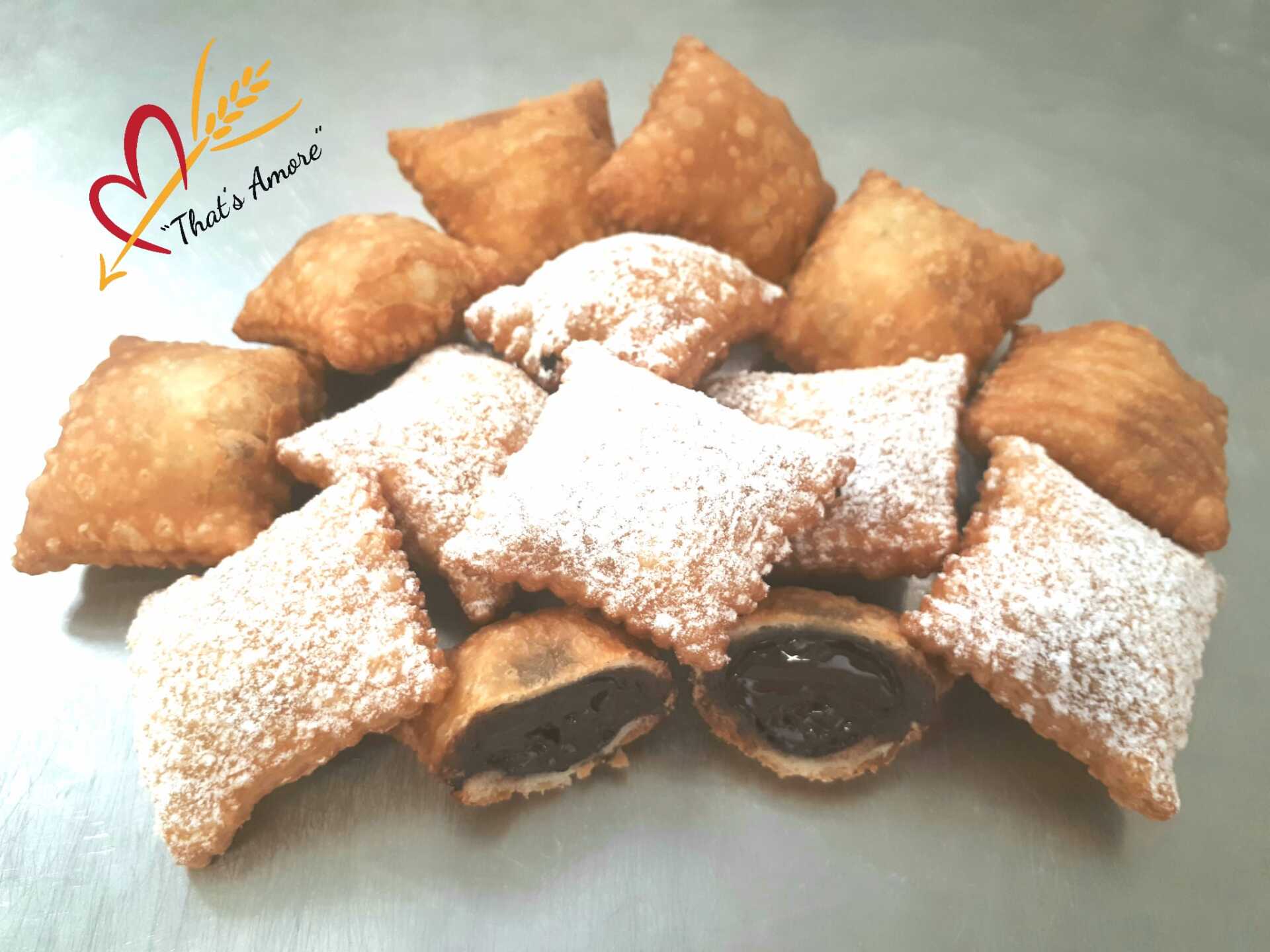 biscotti ripieni di nutella