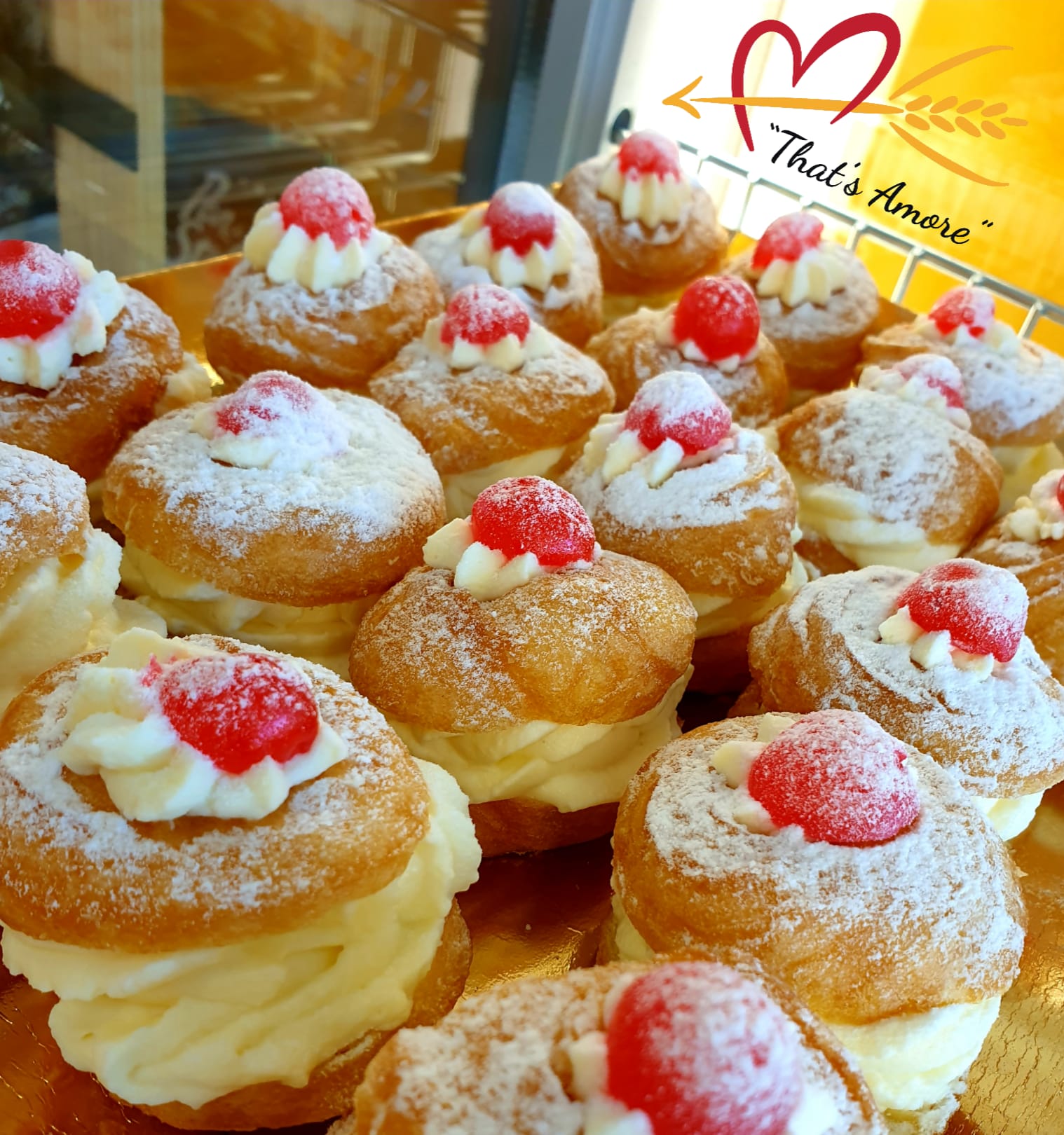 pasticcini con crema