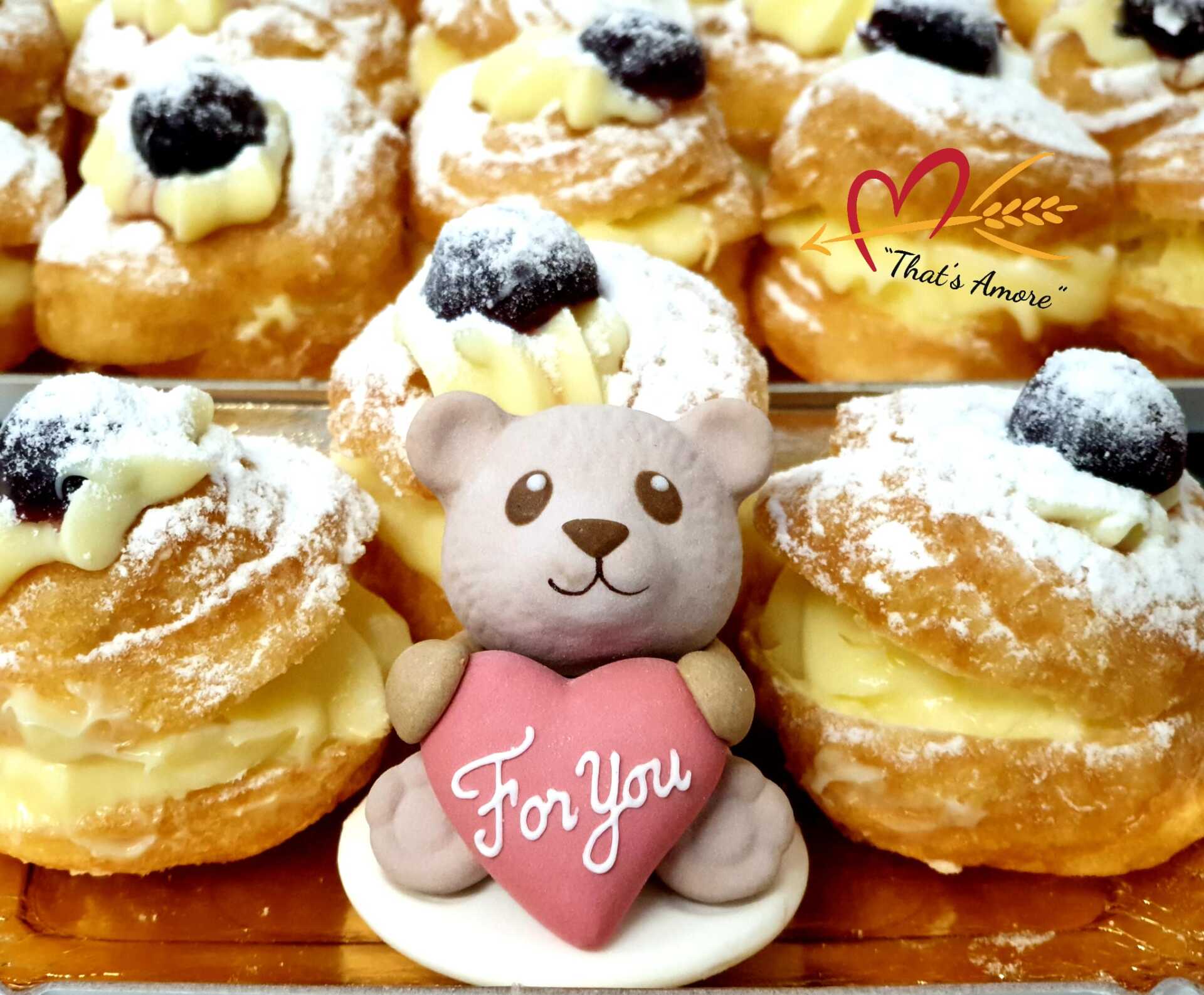 pasticcini con crema gialla