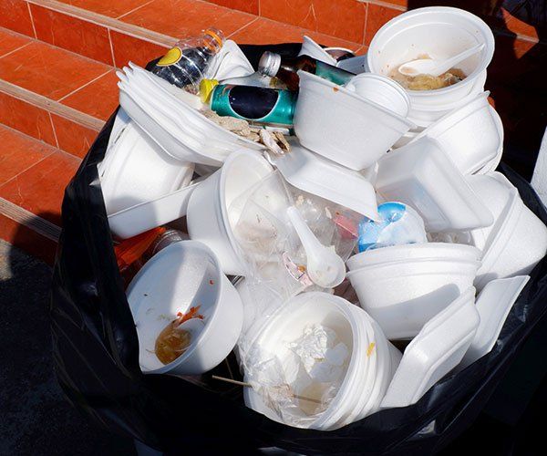 Styrofoam Trash — Storm Lake, IA — Garbage Hauling Service Inc Styrofoam Trash — Storm Lake, IA — Garbage Hauling Service Inc