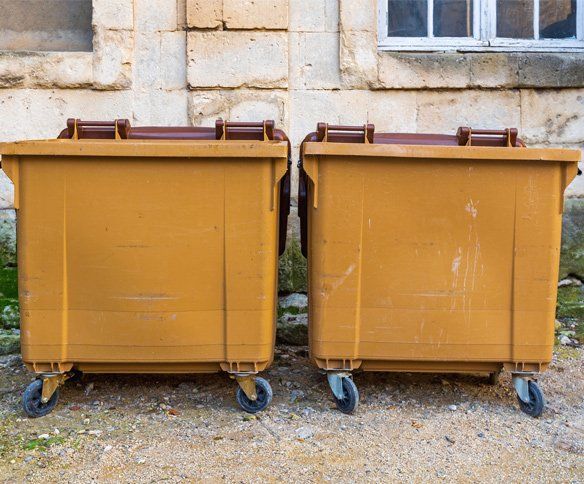 Big Brown Dumpsters — Storm Lake, IA — Garbage Hauling Service Inc Big Brown Dumpsters — Storm Lake, IA — Garbage Hauling Service Inc