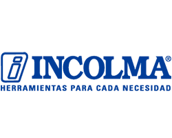 INCOLMA blue logo with tagline “Herramientas para cada necesidad” on white background