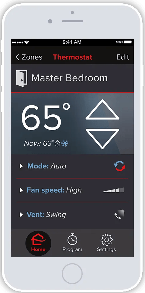 Smartphone Control - Mitsubishi Ductless