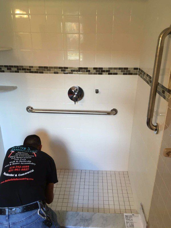 Bathesafe Remodeling shower conversion