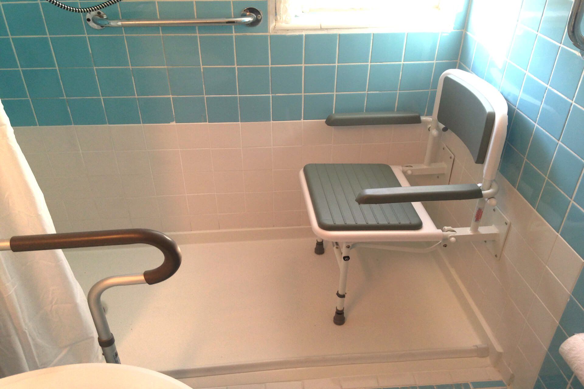 Long Island tub to shower conversion