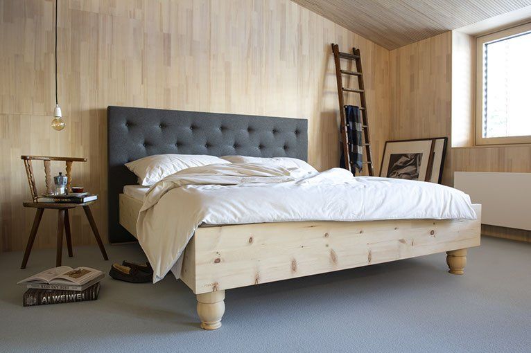 Doppelbett rustikaler Stil